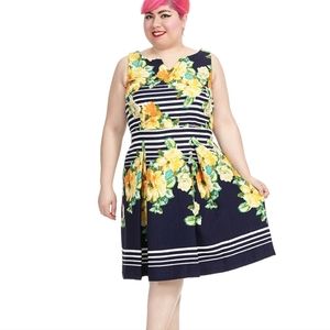 Gabby Skye Fit and Flare dress